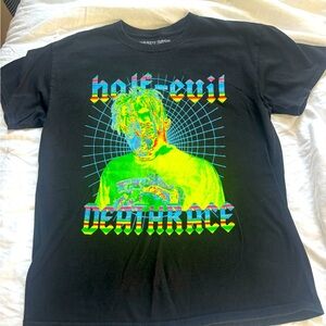 Juice WRLD Half Evil Death Race For Love T Shirt M